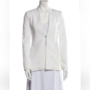 Alice + Olivia White Blazer